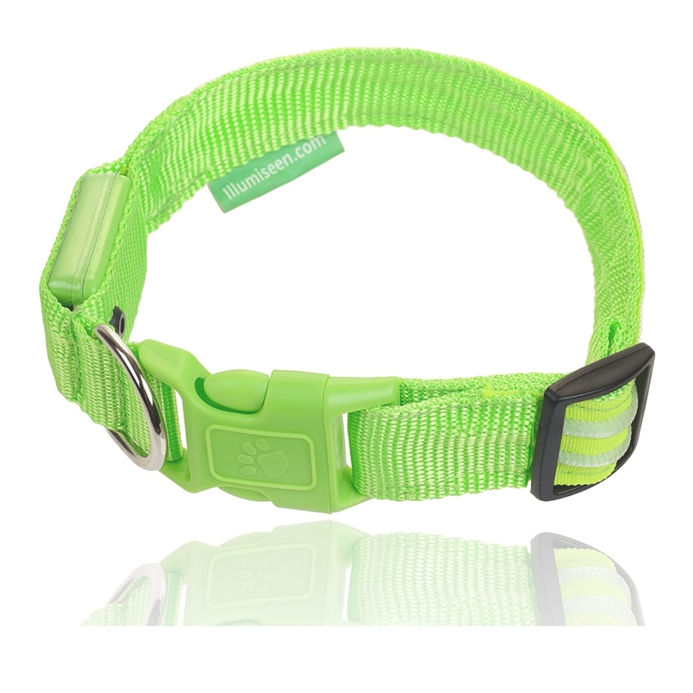 NWT Illumiseen LED Dog Collar - USB Rechargeable